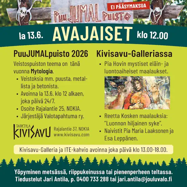 PuuJUMALpuisto 2026
